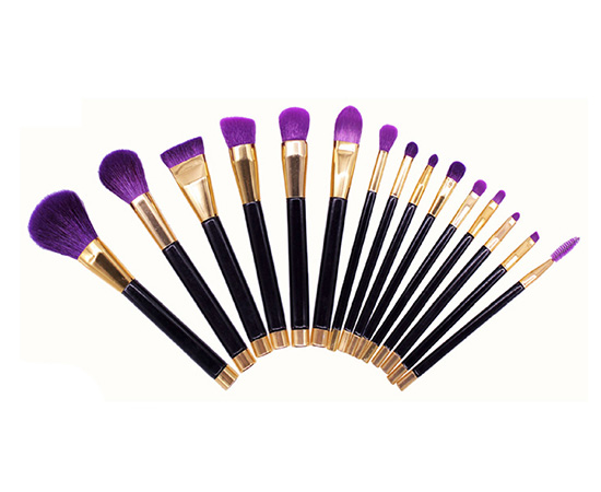 Purple 15Pcs Airbrush Makeup Best Contour Kit